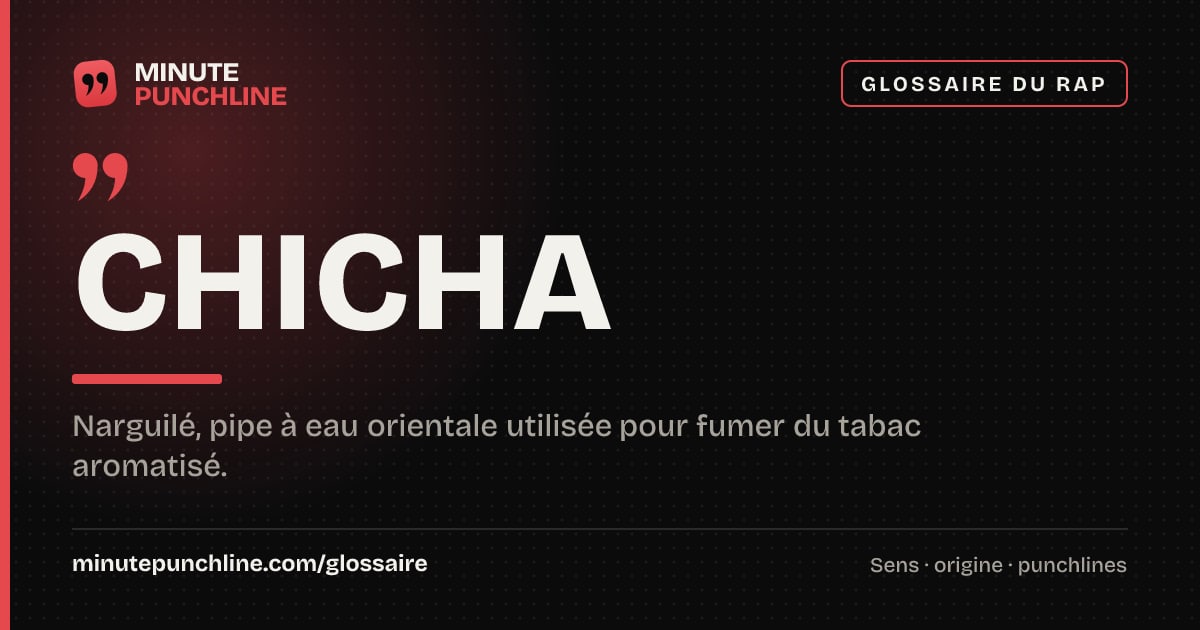 Chicha - signification et origine