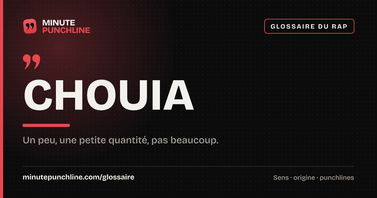 Chouia - signification et origine
