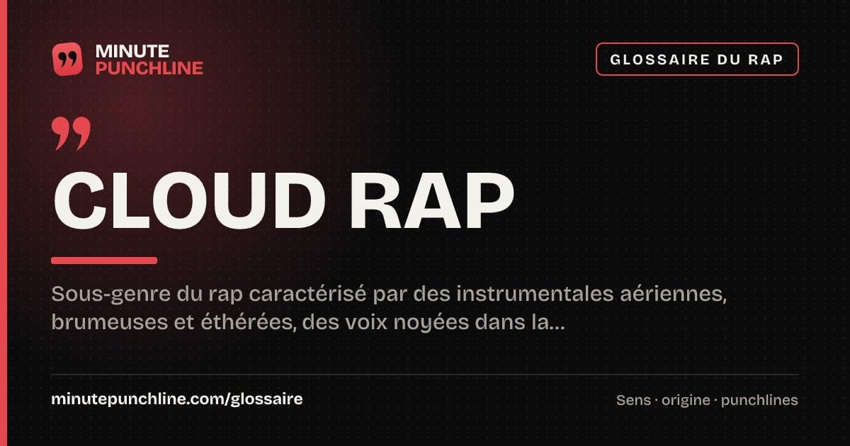 Cloud Rap - signification et origine