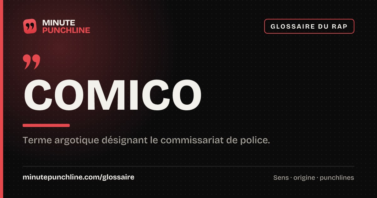 Comico - signification et origine