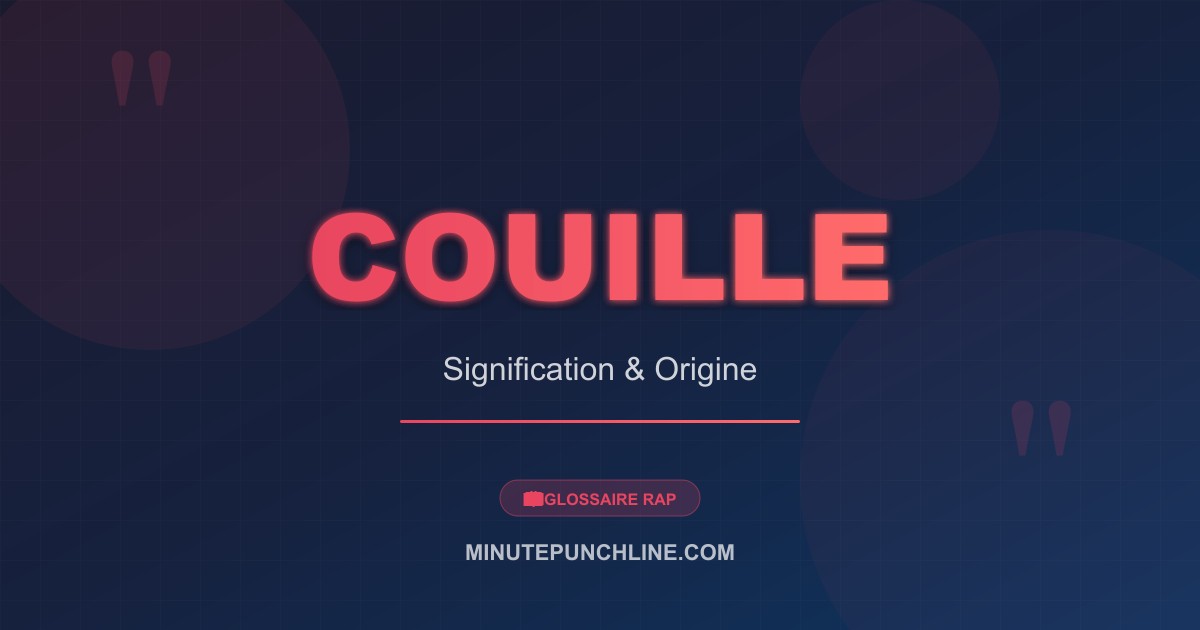 Couille - signification et origine