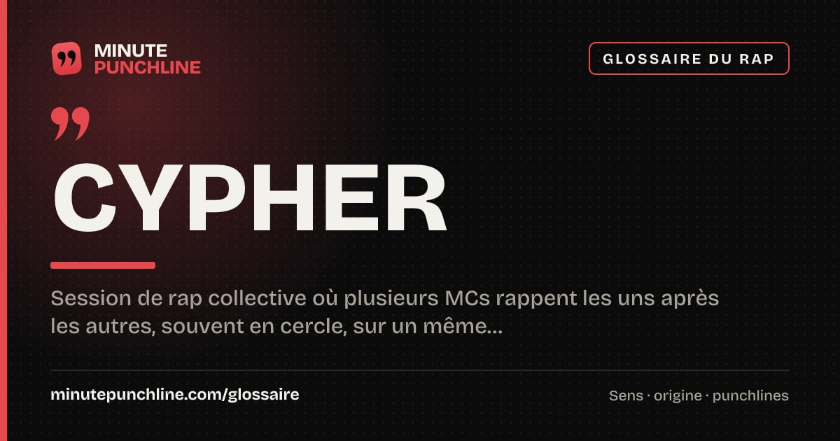 Cypher - signification et origine