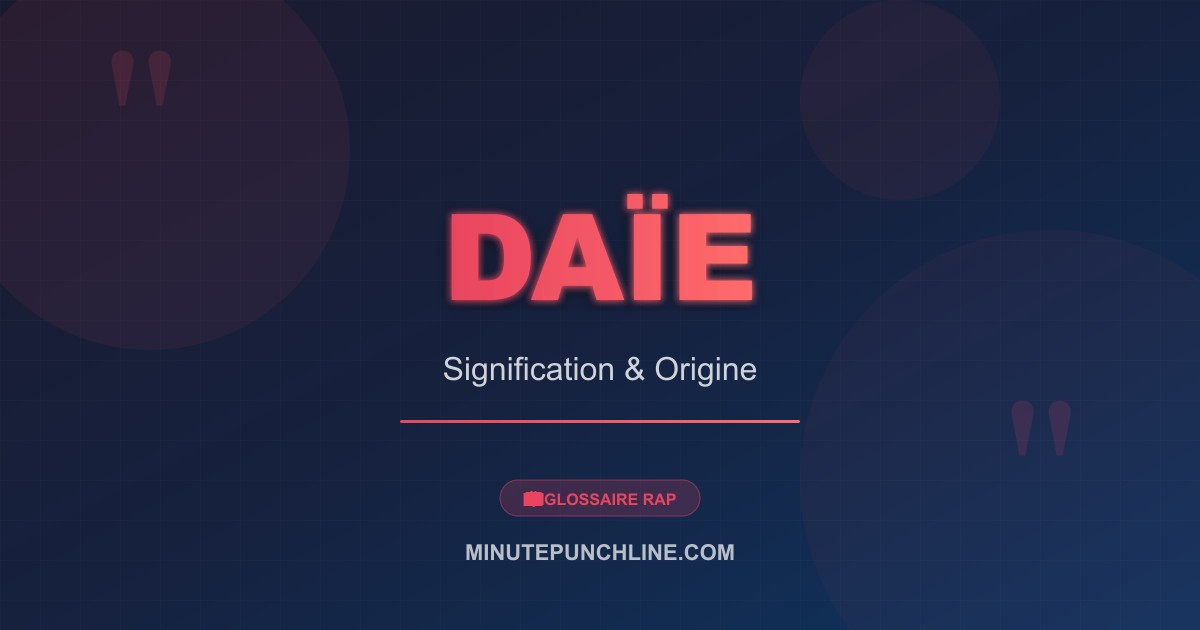 Daïe - signification et origine
