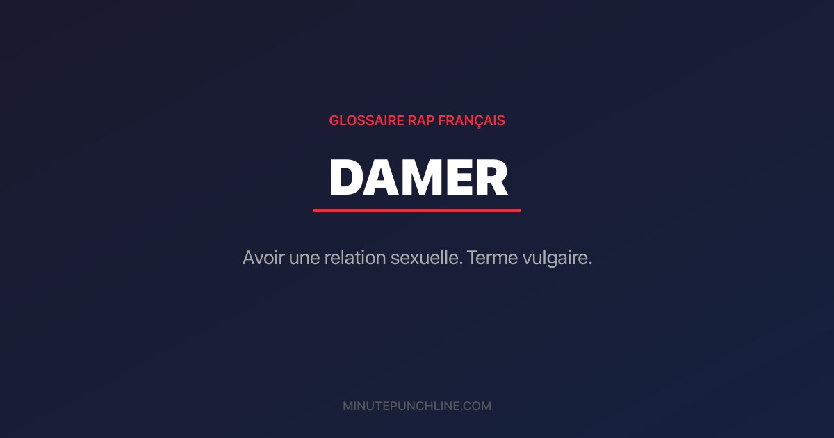 Damer - signification et origine