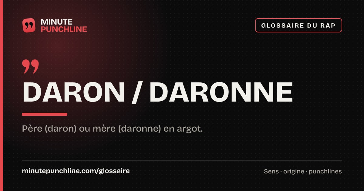 Daron / Daronne - signification et origine