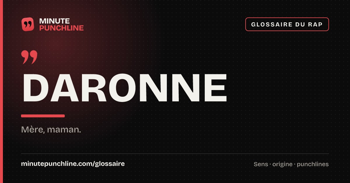Daronne - signification et origine