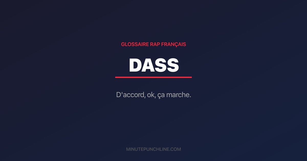 dass - signification et origine
