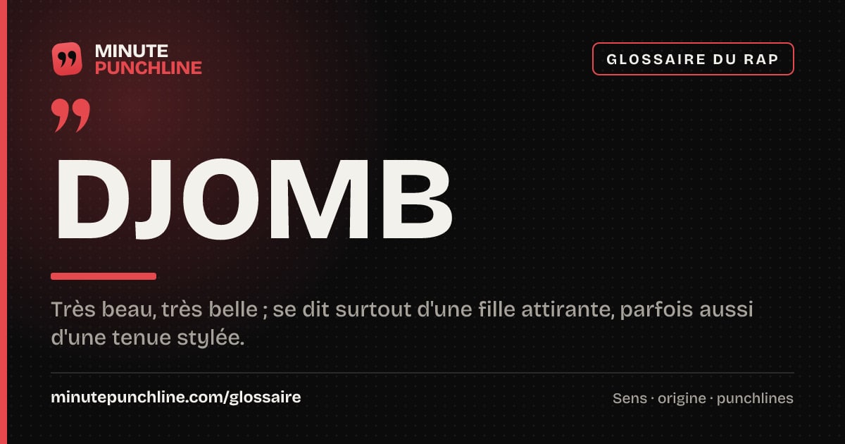 Djomb - signification et origine