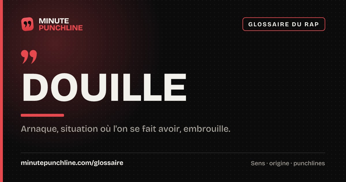 Douille - signification et origine
