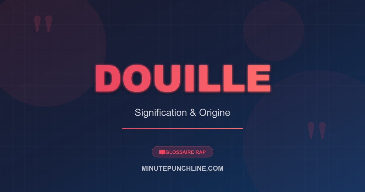 Douille - signification et origine