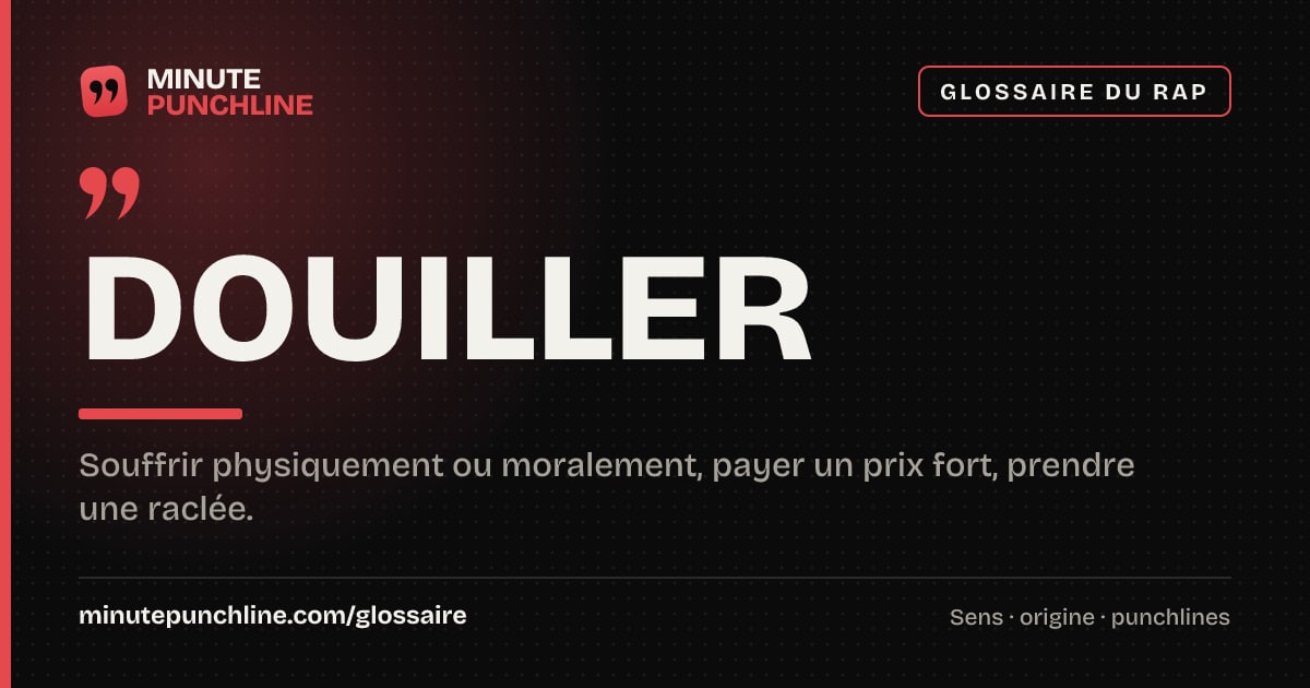 Douiller - signification et origine
