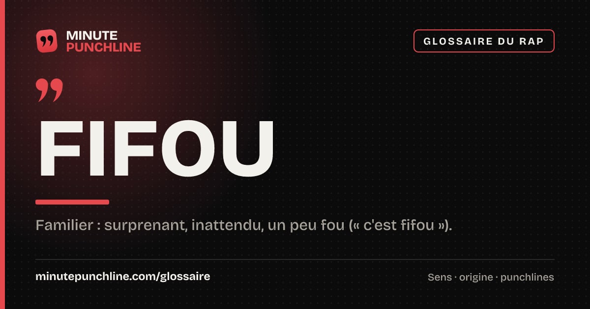Fifou - signification et origine