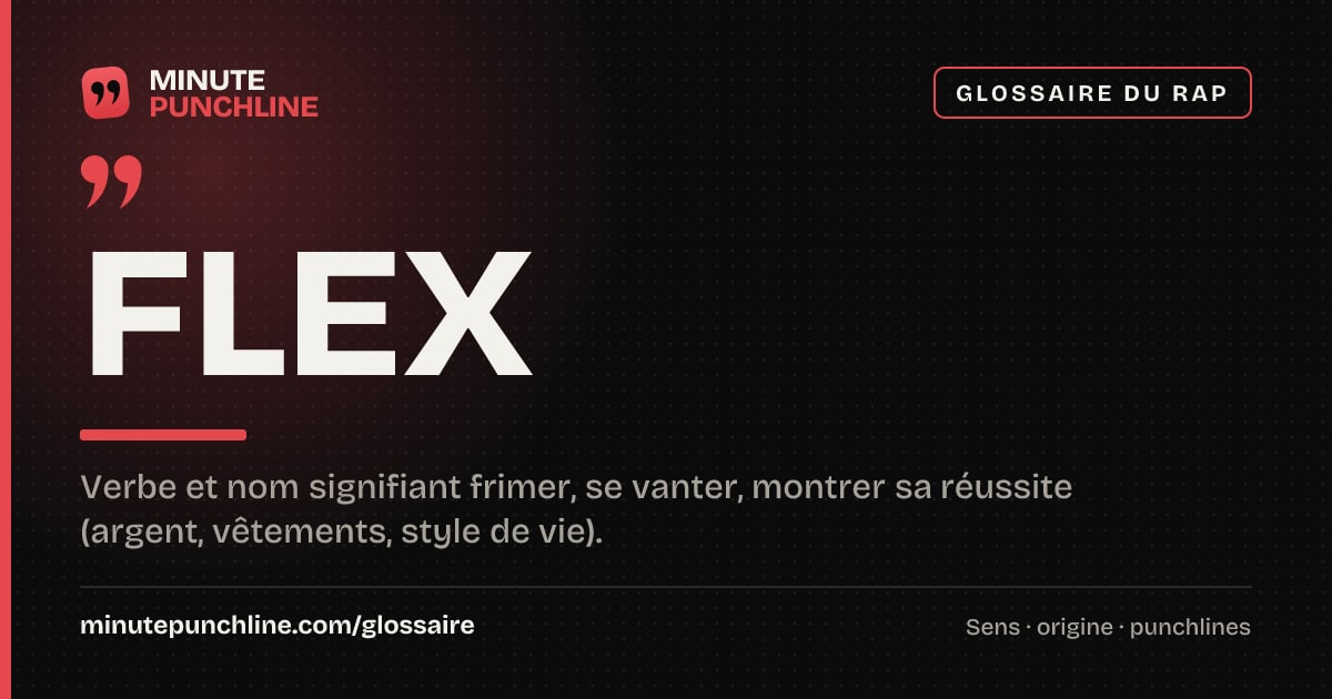 Flex - signification et origine