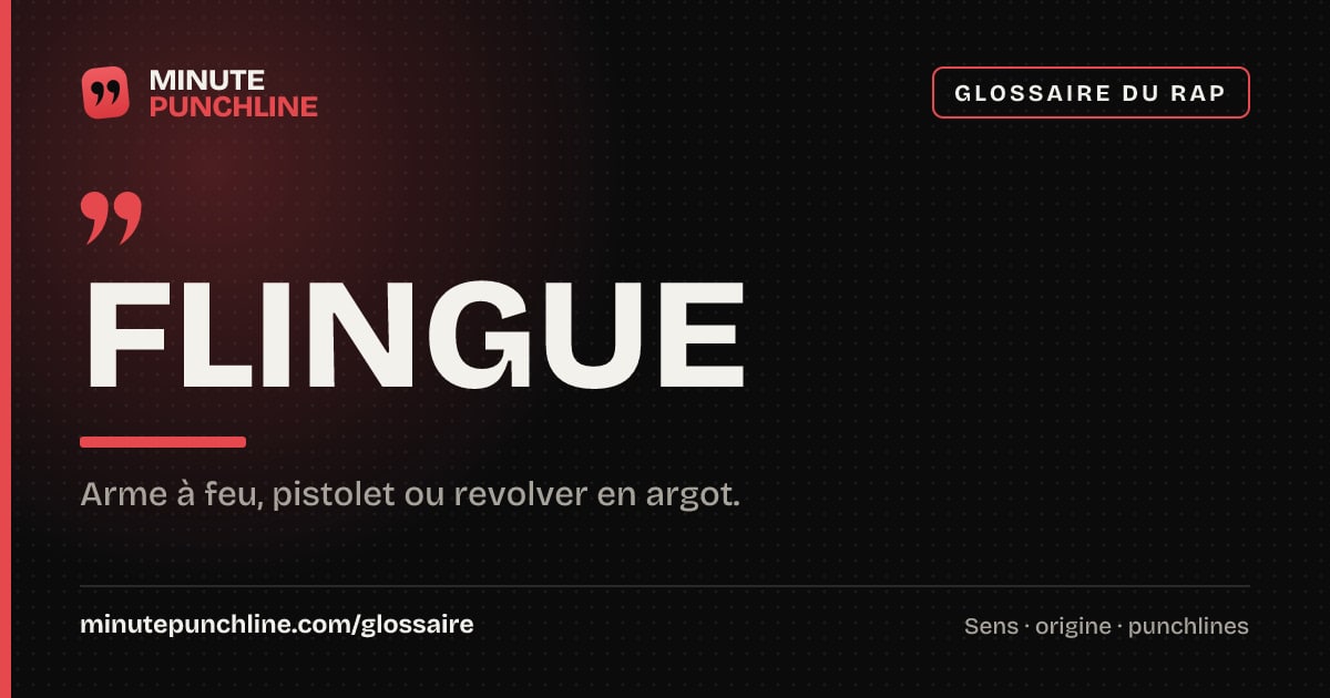 Flingue - signification et origine