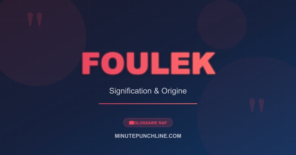 Foulek - signification et origine