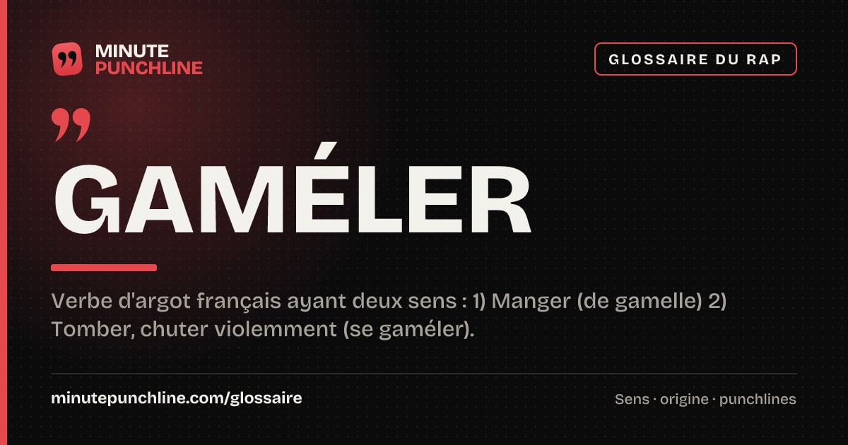Gaméler - signification et origine