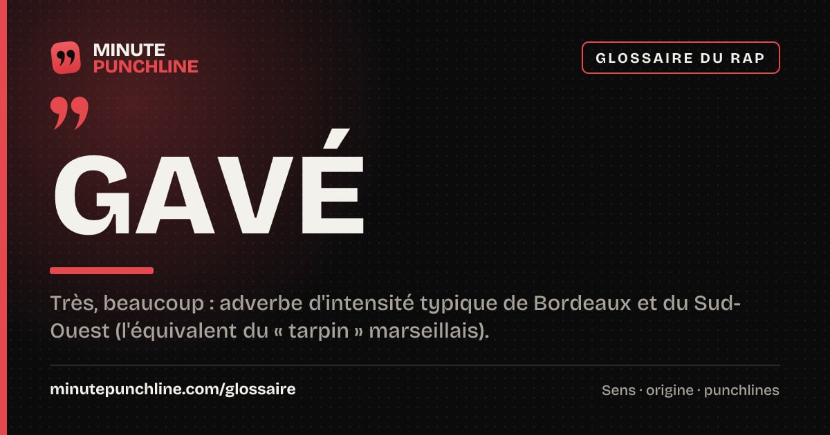 Gavé - signification et origine