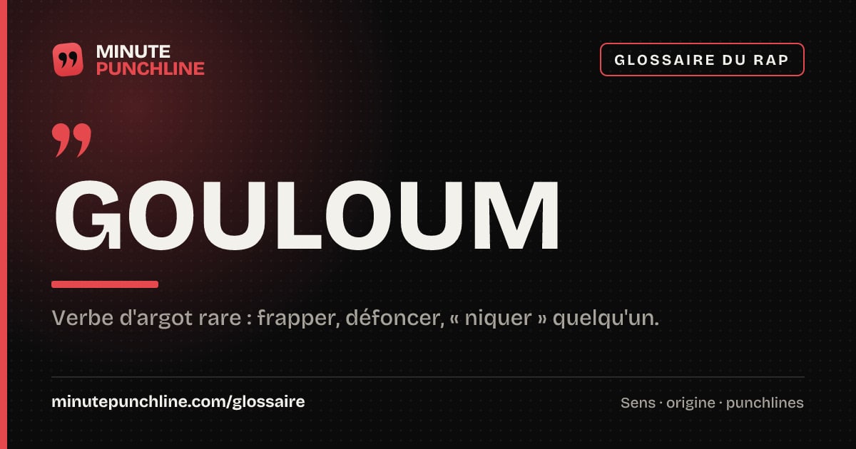 Gouloum - signification et origine