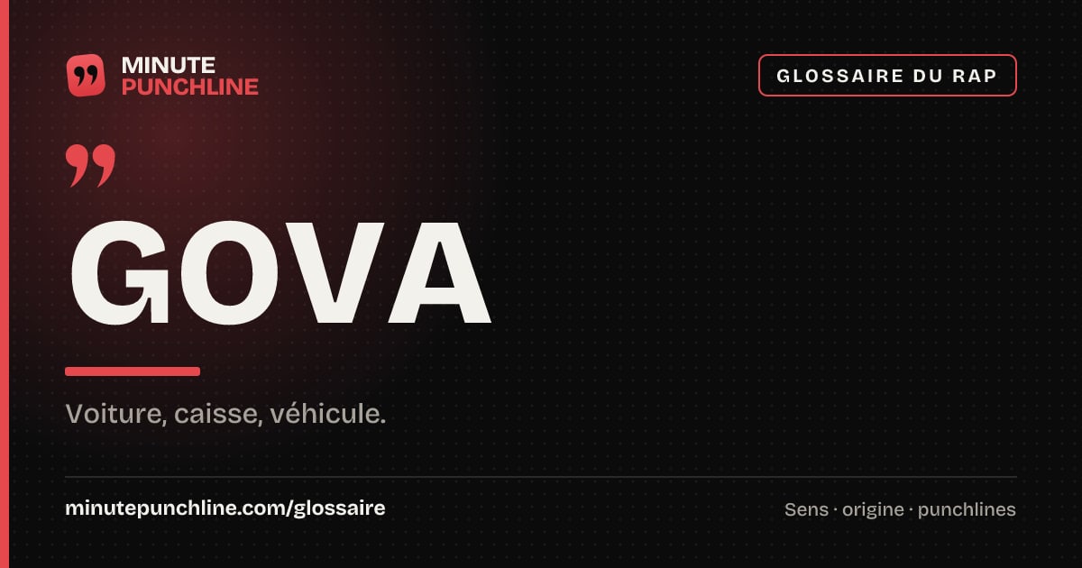 Gova - signification et origine