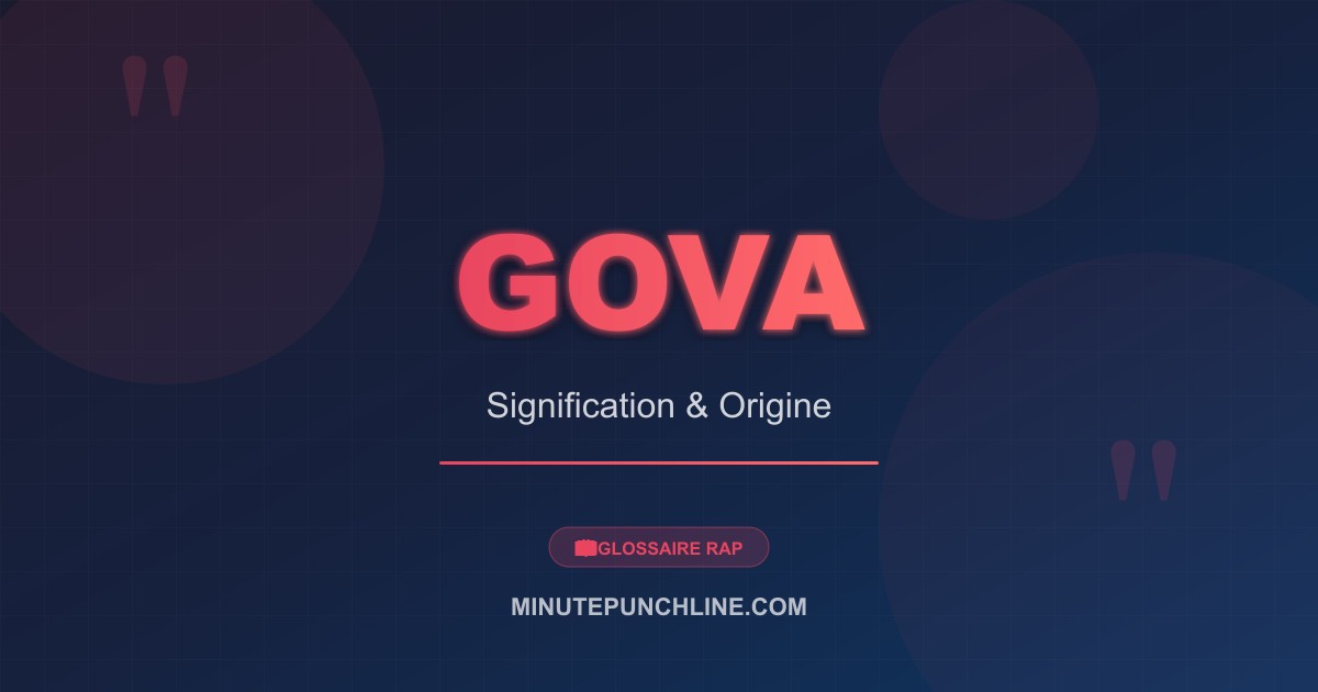Gova - signification et origine