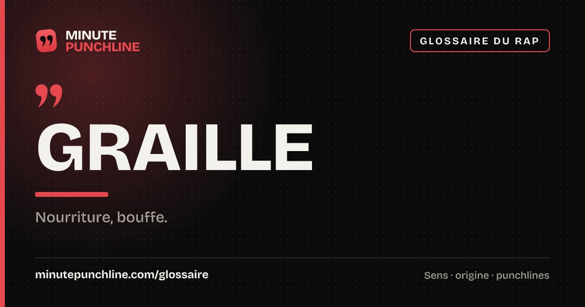 Graille - signification et origine