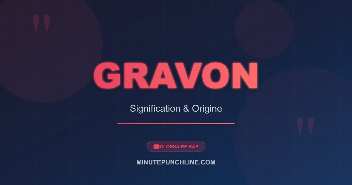 Gravon - signification et origine