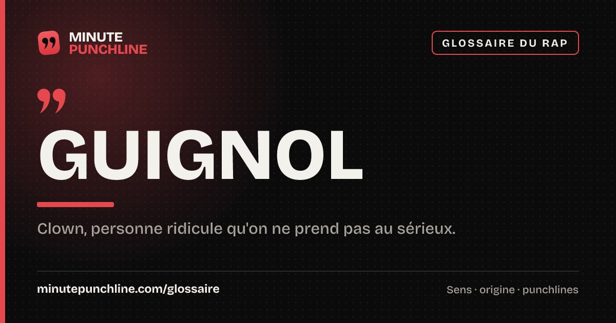 Guignol - signification et origine
