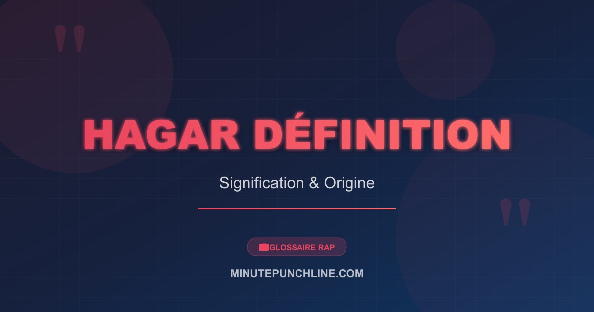 Hagar définition - signification et origine