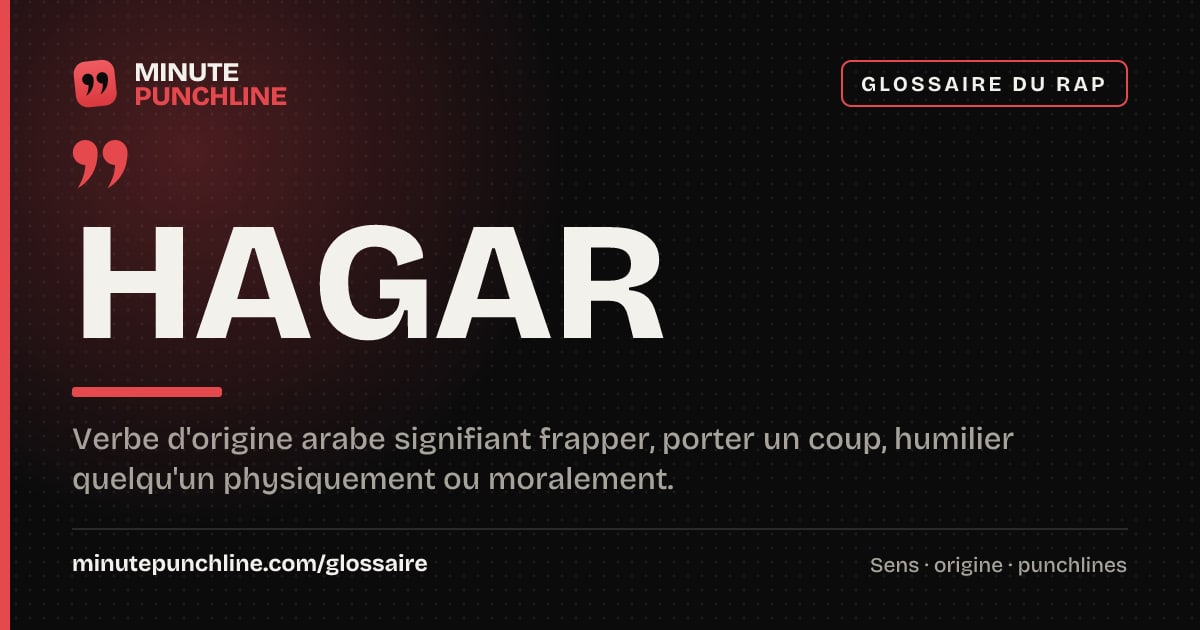 Hagar - signification et origine