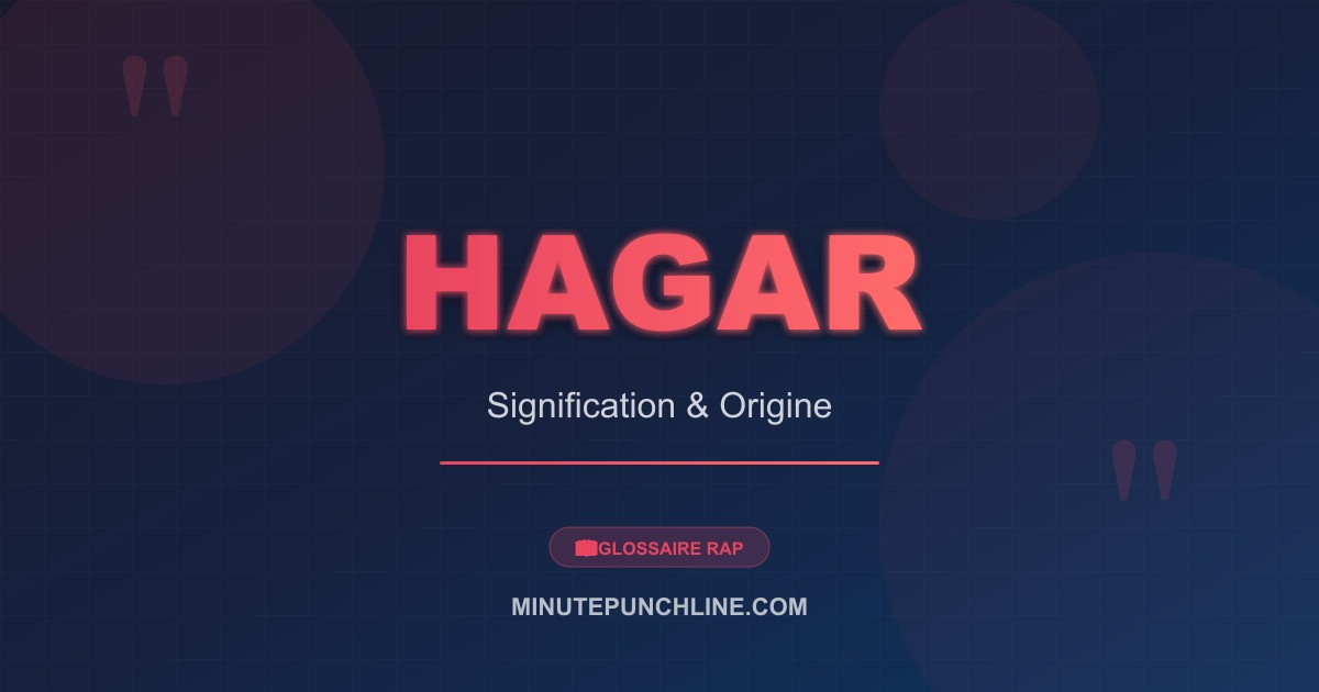Hagar - signification et origine