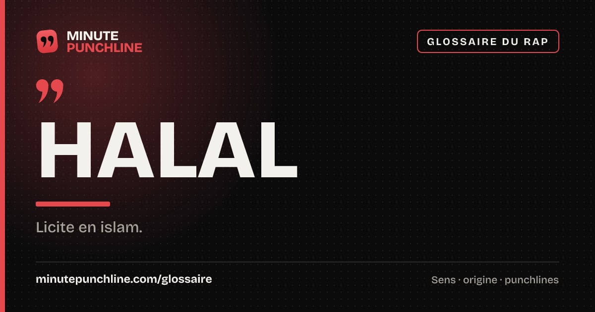 Halal - signification et origine