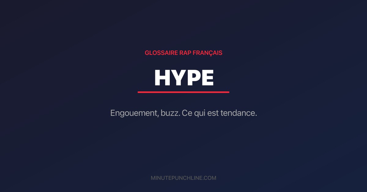 Hype - signification et origine