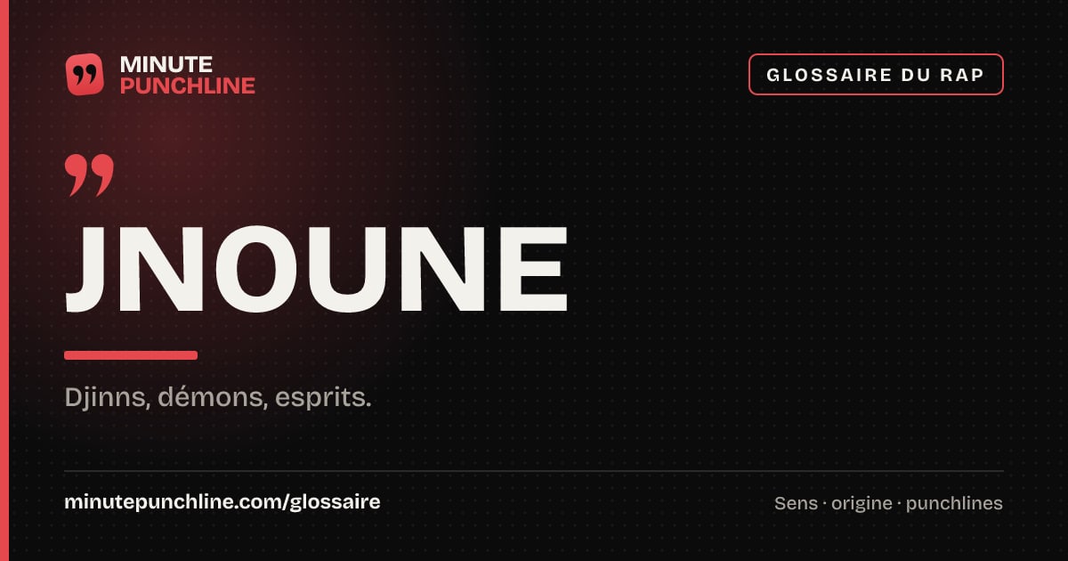 Jnoune - signification et origine