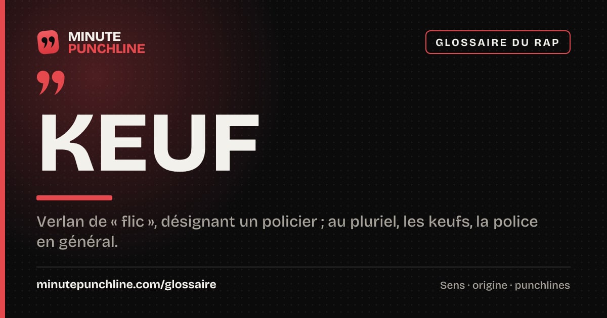 Keuf - signification et origine