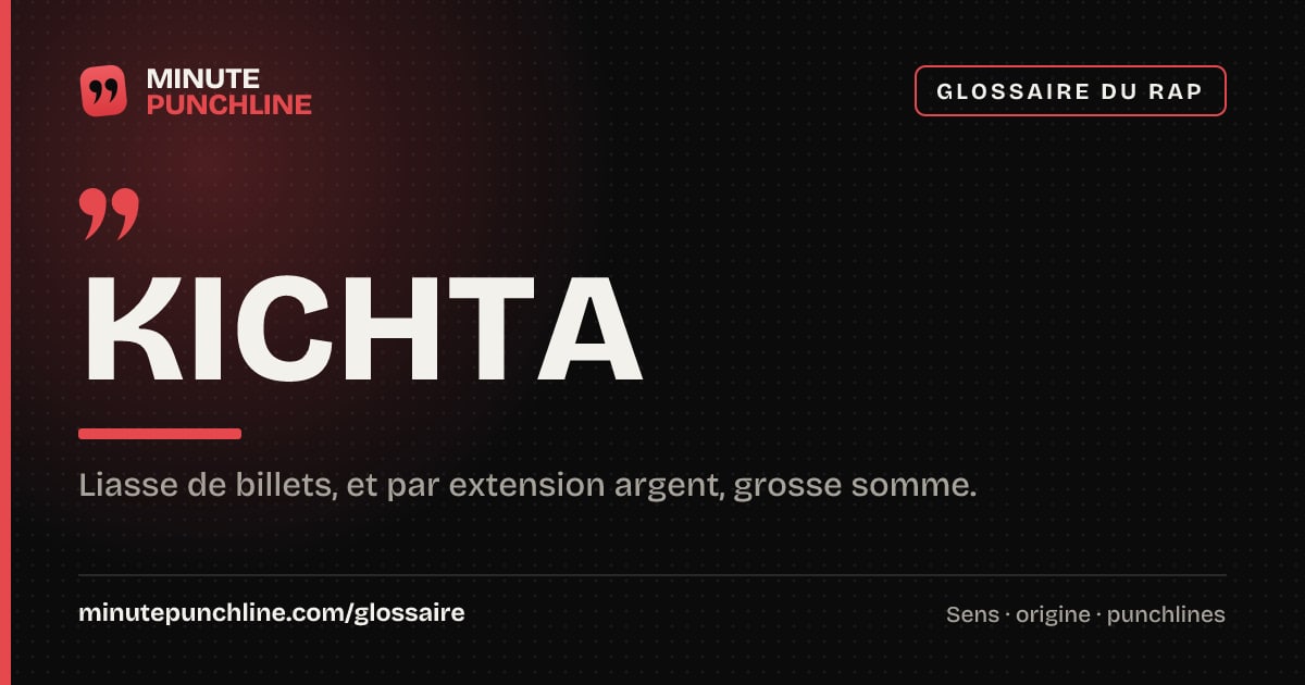 Kichta - signification et origine