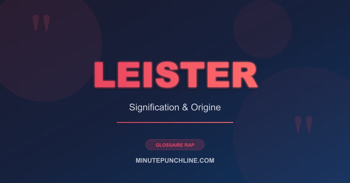 Leister - signification et origine