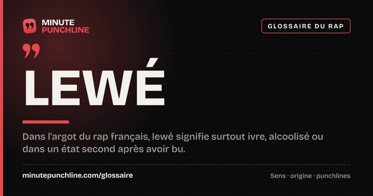Lewé - signification et origine