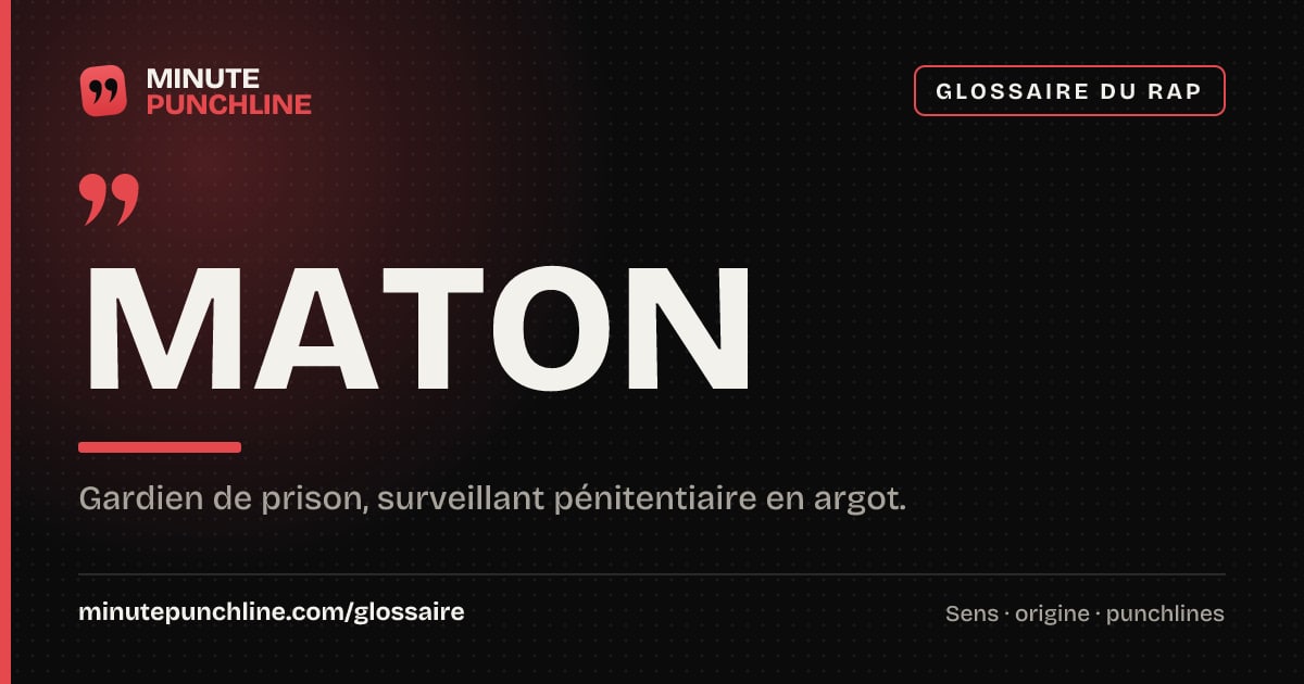 Maton - signification et origine