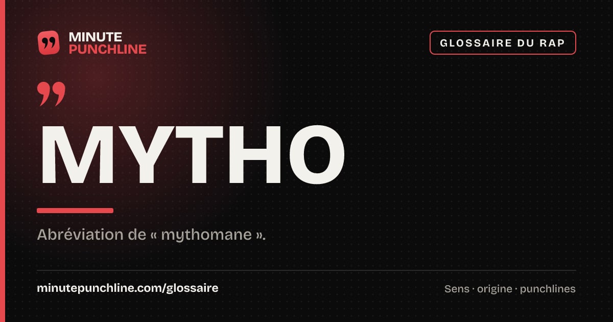 Mytho - signification et origine