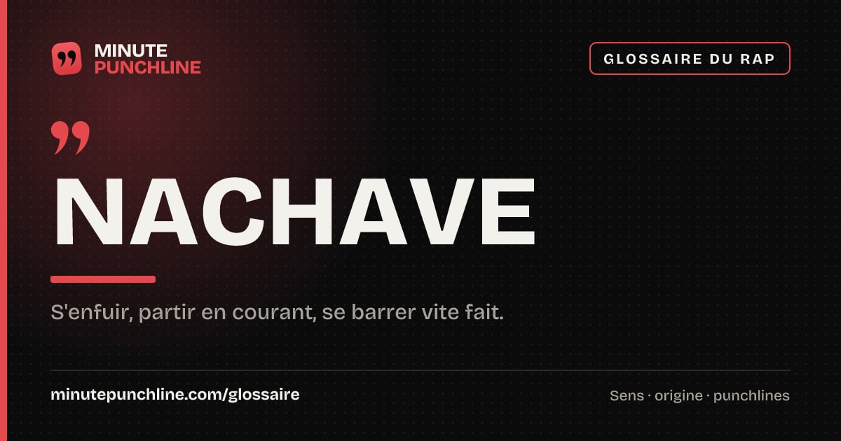 Nachave - signification et origine
