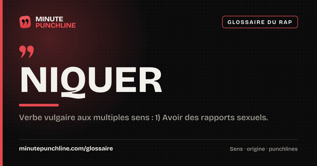Niquer - signification et origine