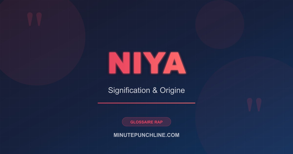 Niya - signification et origine