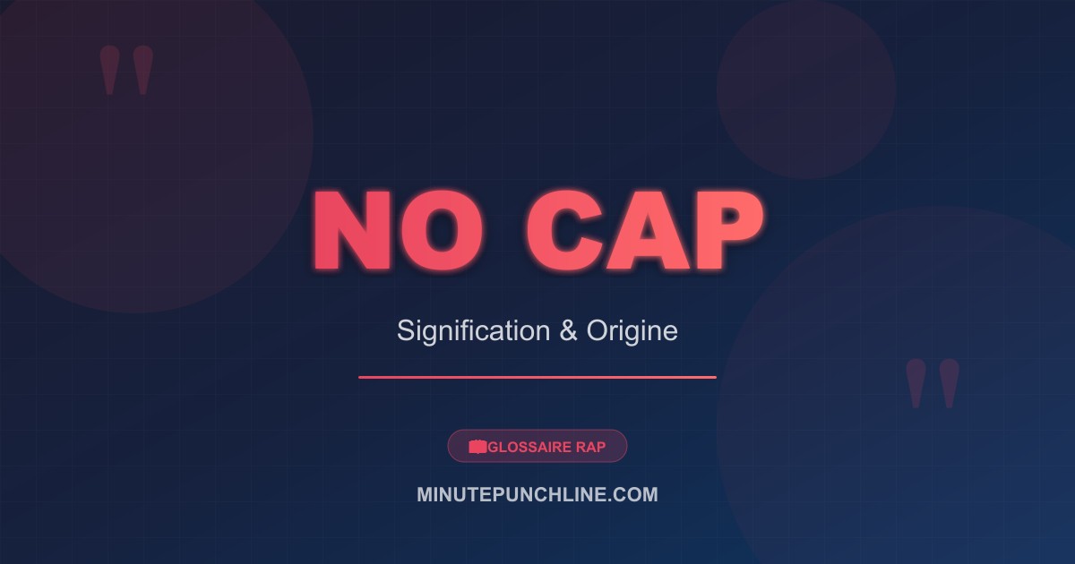 No cap - signification et origine