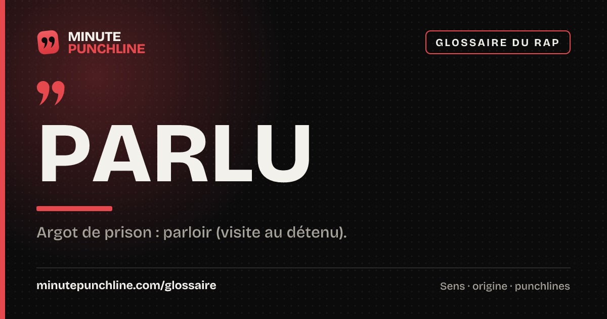 Parlu - signification et origine