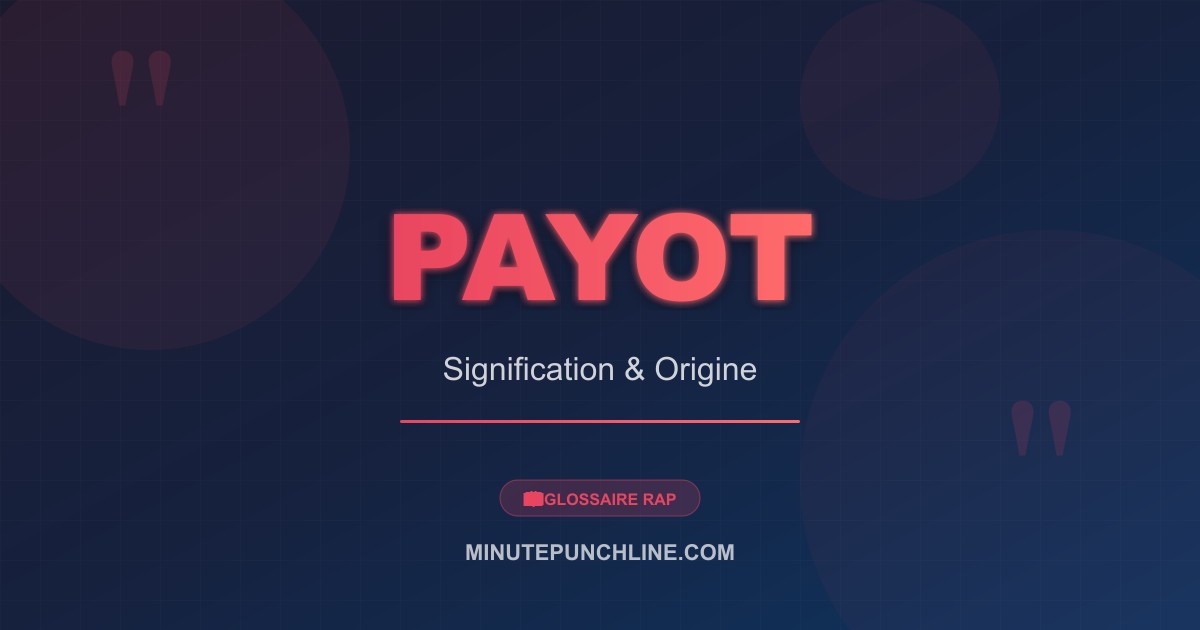Payot - signification et origine