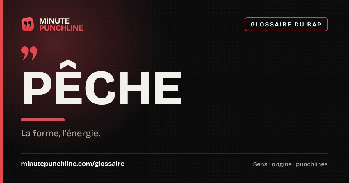 Pêche - signification et origine