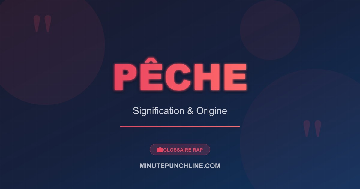 Pêche - signification et origine