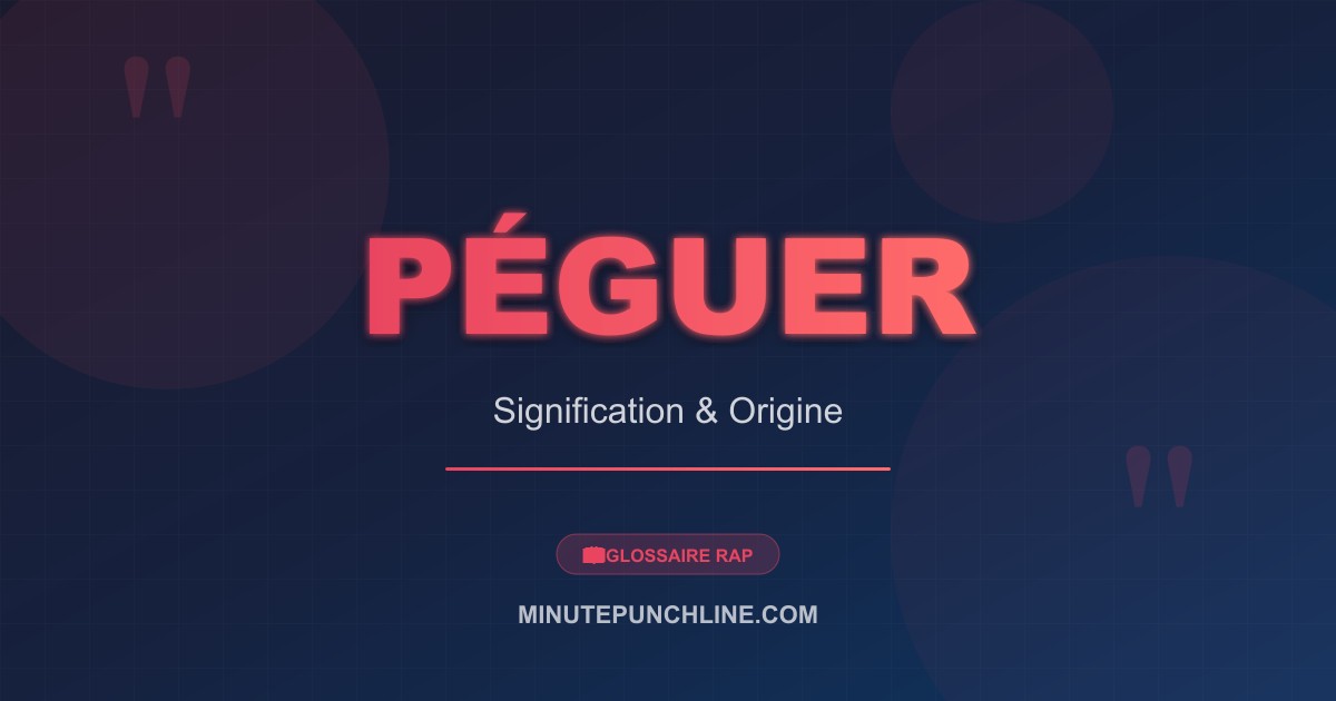 Péguer - signification et origine