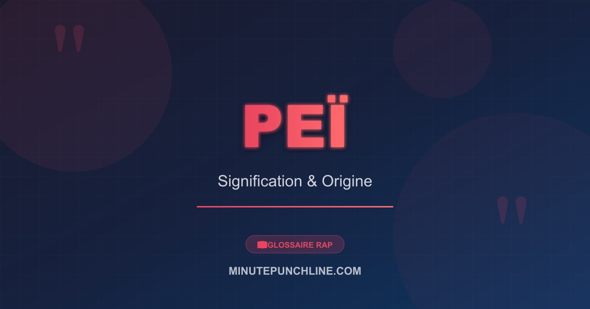 Peï - signification et origine