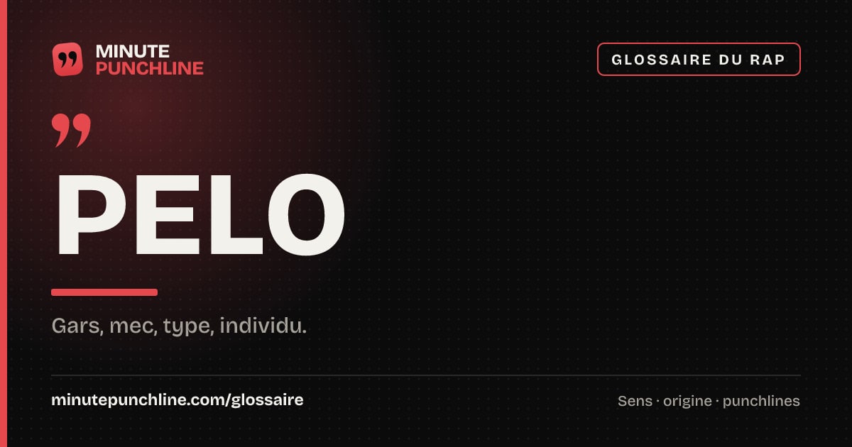 Pelo - signification et origine